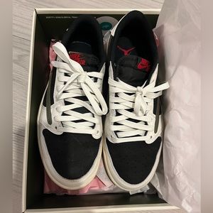 (WMNS) Air Jordan 1 Retro Low OG SP 'Travis Scott Medium Olive' DZ4137-106